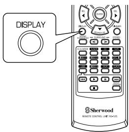 SHERWOOD RD-5503 - DISPLAY - 1