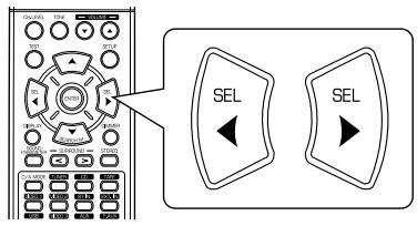 SHERWOOD RD-5503 - When selecting the CROSSOVER - 3