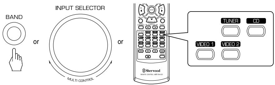 SHERWOOD RD-5503 - Recording with TAPE - 1