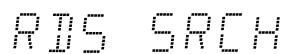SHERWOOD RD-5503 - When "RDS SRCH" is displayed, press the ENTER button. - 1