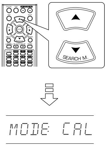 SHERWOOD RD-5503 - Recalling the memorized channel levels - 1