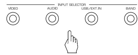 SHERWOOD RD-6503 - Select the desired input source. - 1