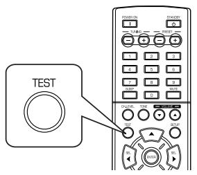 SHERWOOD RD-6503 - Adjusting each channel level with test tone - 1