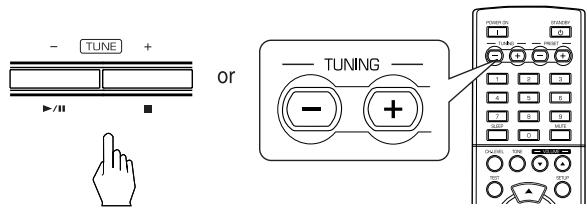 SHERWOOD RD-6503 - Manual tuning - 1