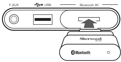 SHERWOOD RD-6503 - Bluetooth IN CONNECTOR - 1