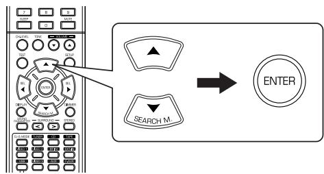 SHERWOOD RD-6513 - When selecting the CONFIGURATION - 1