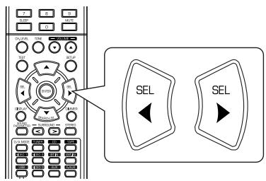SHERWOOD RD-6513 - When selecting the TONE - 5