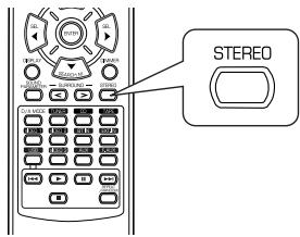 SHERWOOD RD-6513 - ■To cancel the surround mode for stereo playback - 3