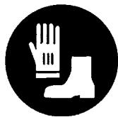 ECHO CHAIN SAW - Wear HEAD, EYE, AND HEARING PROTECTION - 1