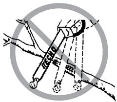 ECHO CHAIN SAW - WARNING! - 2