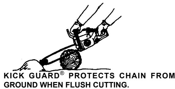 ECHO CHAIN SAW - KICK GUARD® APPLICATIONS - 1
