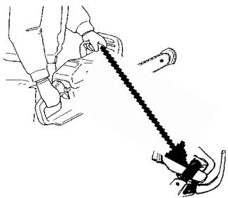 ECHO CHAIN SAW - WARNING! - 1