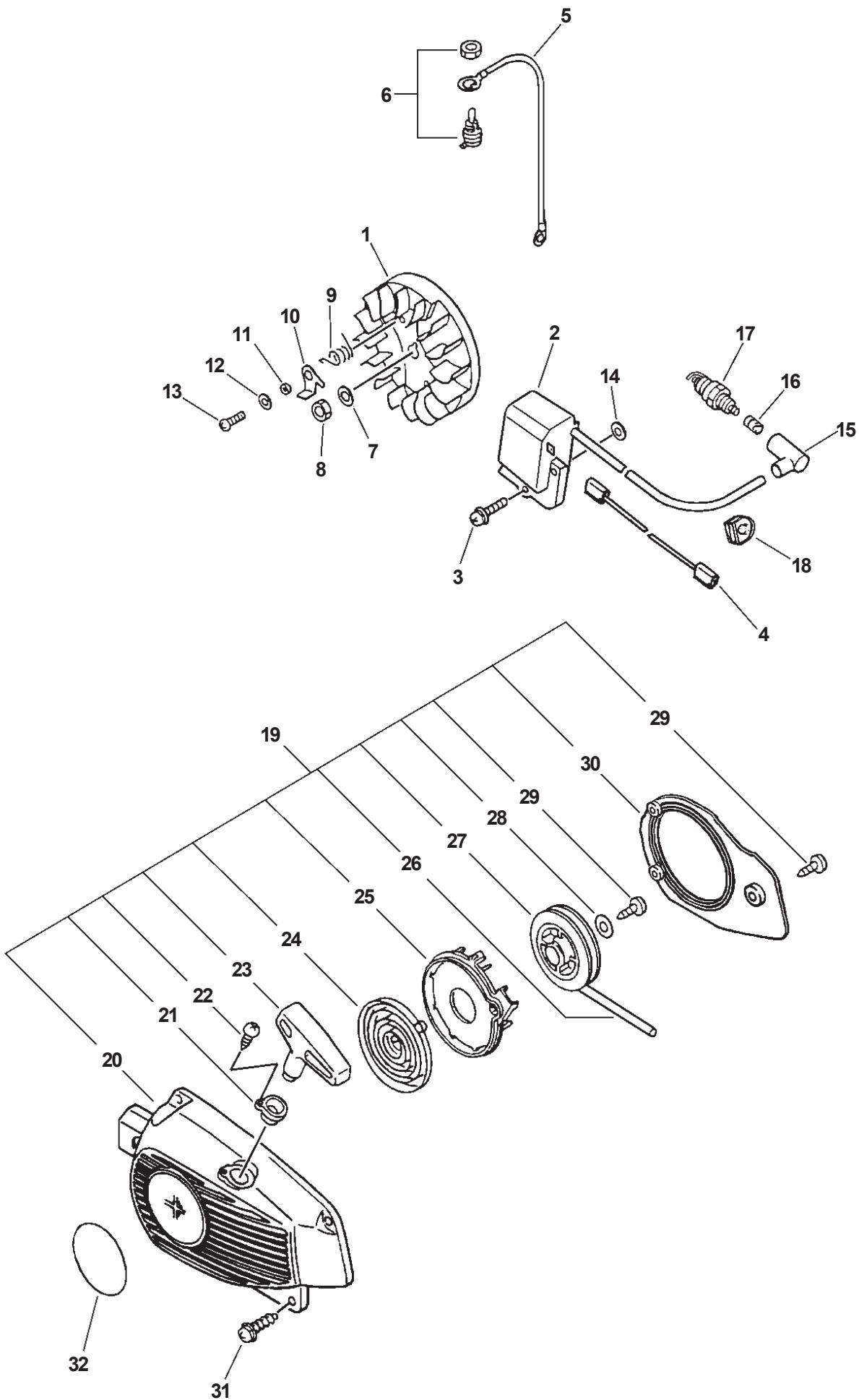 ECHO CS-3000 TYPE 1 - CHAIN SAW - 2