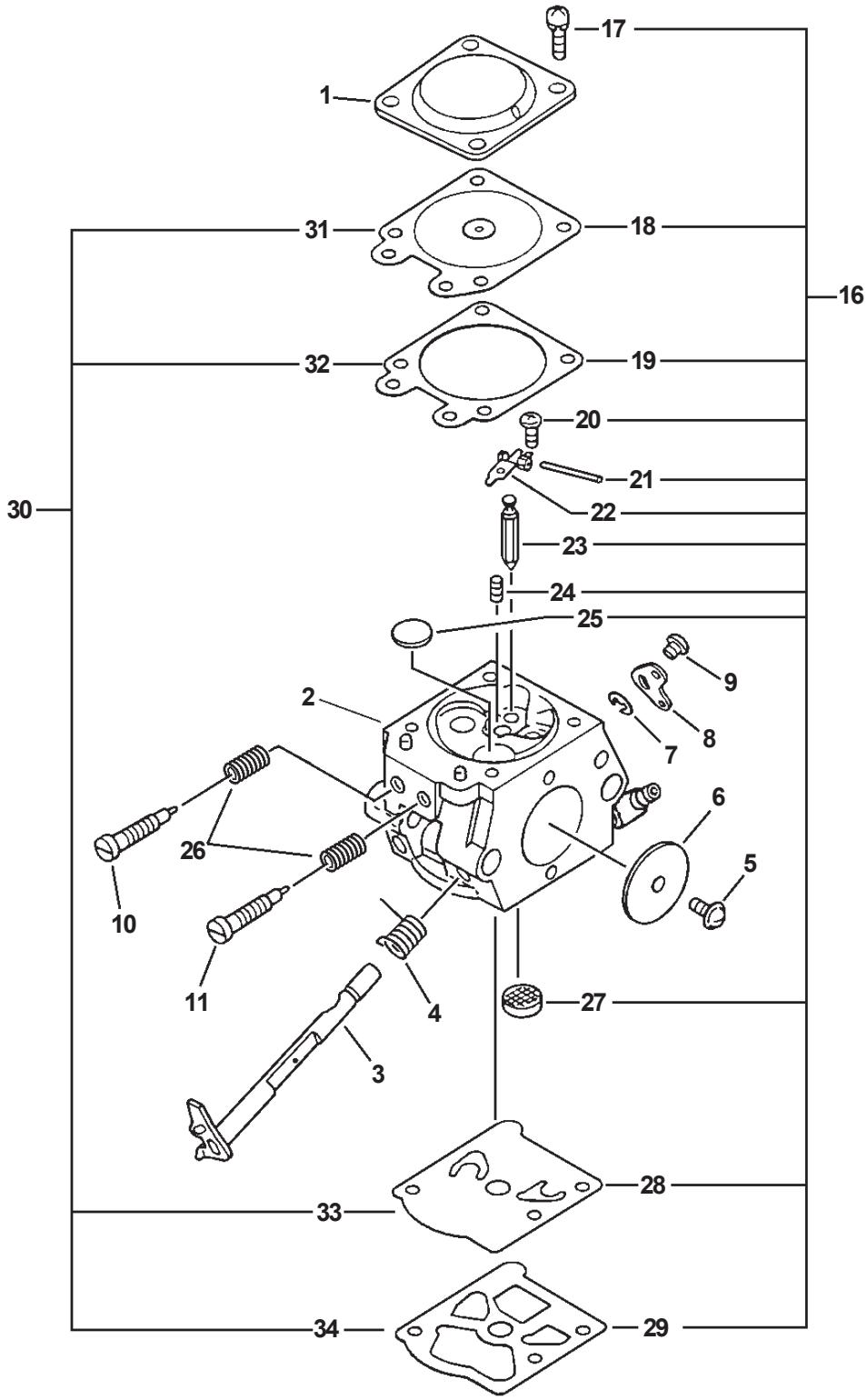 ECHO CS-3000 TYPE 1 - CHAIN SAW - 19