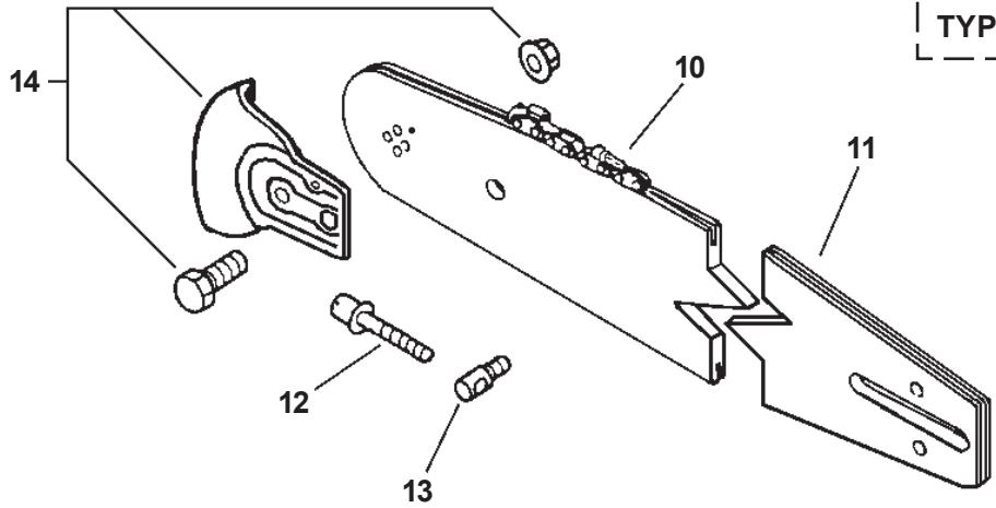 ECHO CS-3000 TYPE 1 - CHAIN SAW - 16