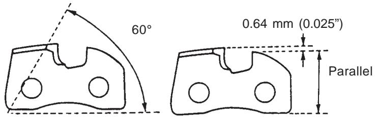 ECHO CS-340 - SETTING THE SAW CHAIN - 8