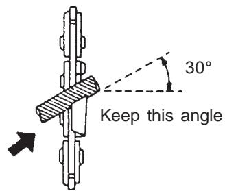 ECHO CS-340 - SETTING THE SAW CHAIN - 1