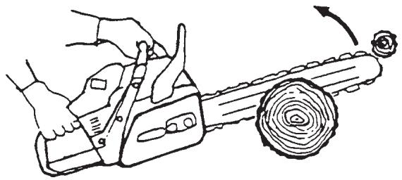 ECHO CS-340 - DANGER - 1