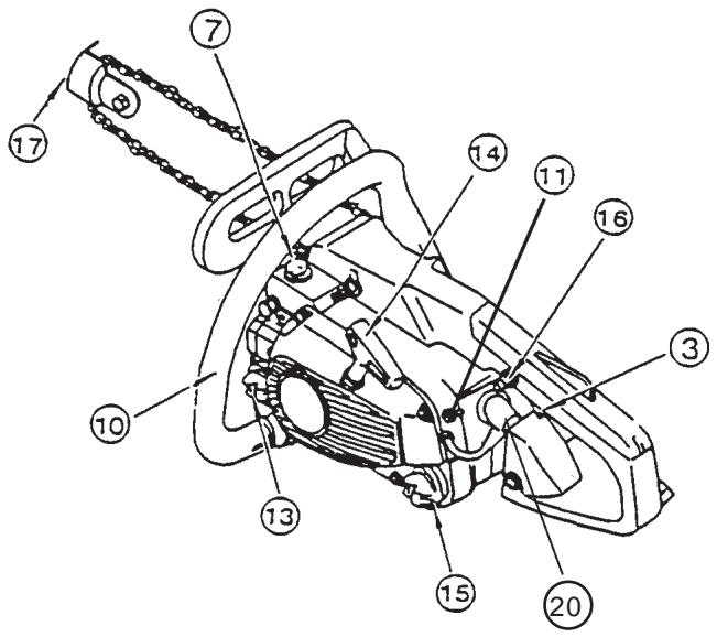 ECHO CS-340 - NOMENCLATURE OF PARTS - 4