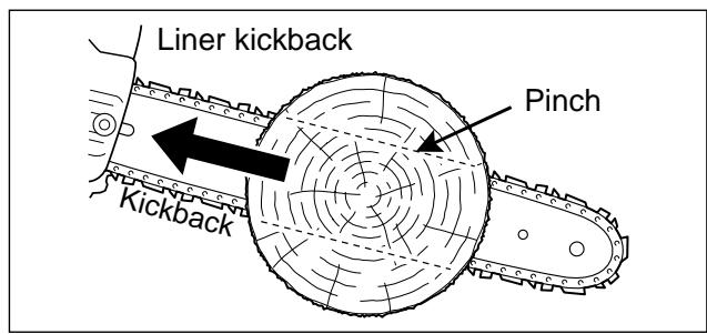 ECHO CS-400 - CORRECT USE OF CHAIN BRAKE - 4