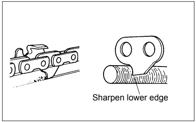 ECHO CS-400 - SETTING THE SAW CHAIN - 2