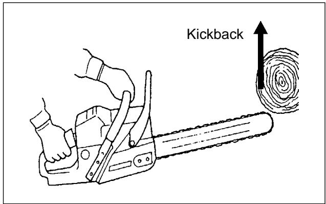 ECHO CS-400 - KICKBACK IS DANGEROUS - 2
