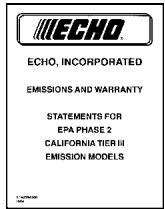 ECHO CS-400 - PACKING LIST - 4