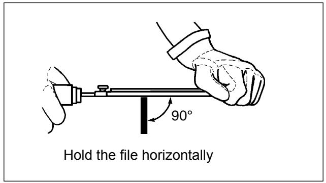 ECHO CS-400 - SETTING SAW CHAIN - 1
