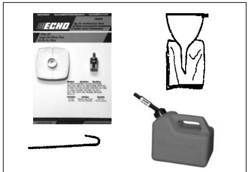 ECHO ES-210 - DANGER - 1