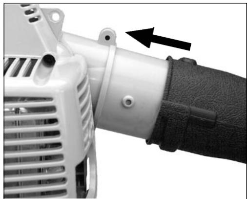 ECHO ES-210 - Installation des tubes de soufflante - 1