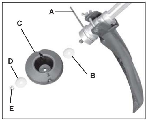 ECHO GT-200R - Tête de COUPE à ligne NYLON - 1