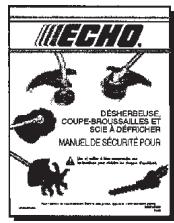 ECHO GT-200R - Le MANUEL de sécurité - 2