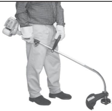 ECHO GT-200R - Ne pas toucher les surfaces brûlantes - 1