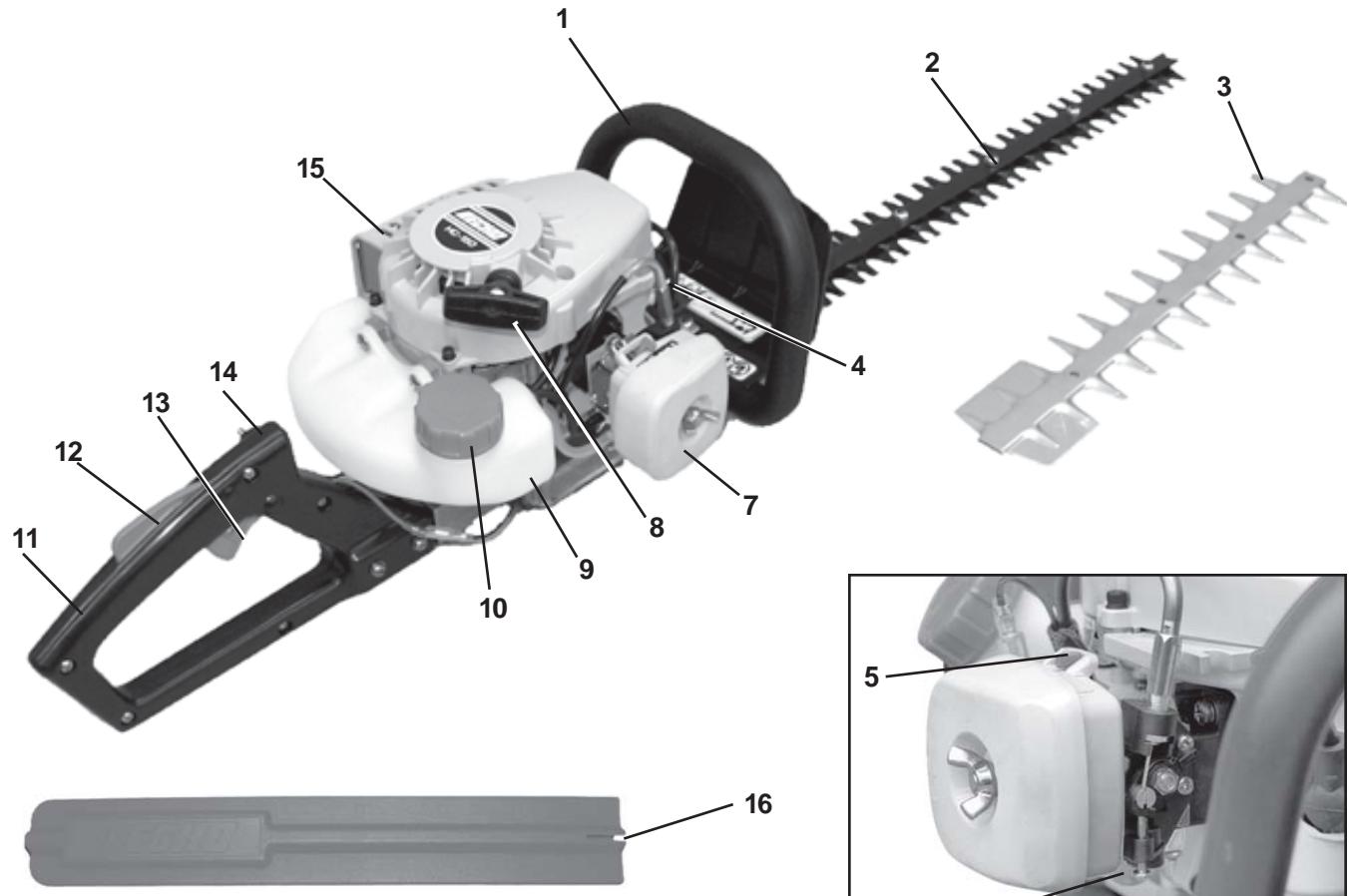 ECHO HC-150 - Description - 1