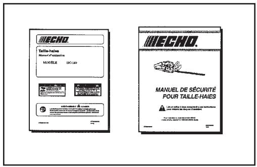 ECHO HC-150 - Le MANUEL de sécurité - 1