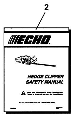 ECHO HC-1500 TYPE 2E - IMPORTANT ENGINE INFORMATION - 10