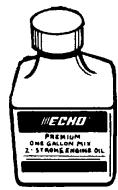 ECHO HC-2400 TYPE 1E - IMPORTANT ENGINE INFORMATION - 1