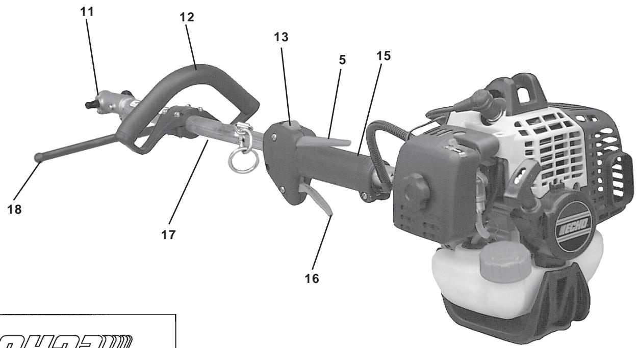 ECHO PAS-260 PRO - Description - 2