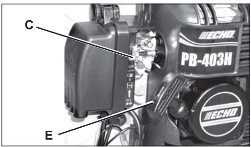 ECHO PB-413H - Remarque - 1