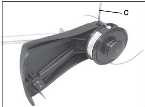 ECHO SRM-210 - Installation de la tête de COUPE à ligne NYLON - 1