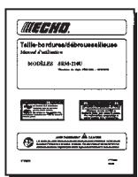 ECHO SRM-210 - Description - 7