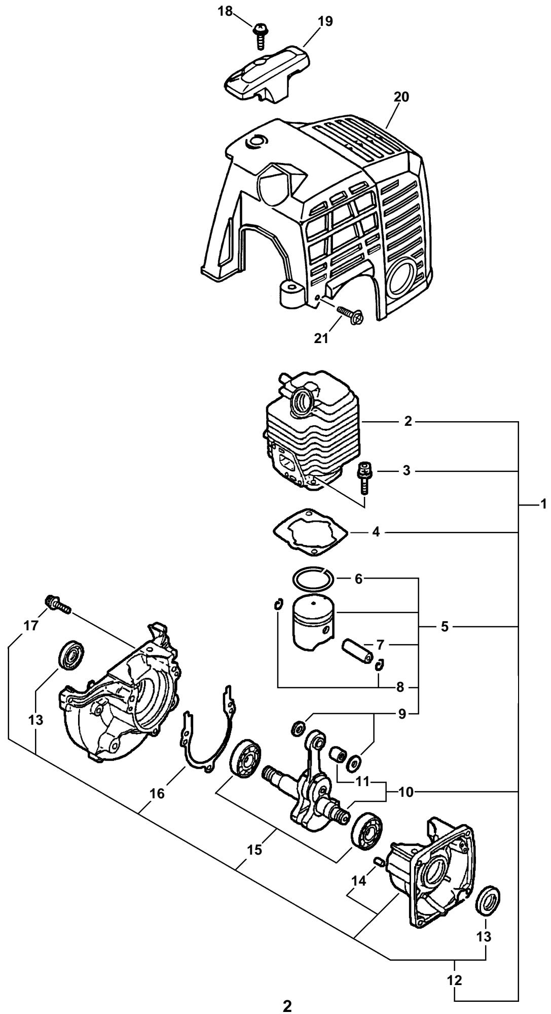ECHO SRM-2100 TYPE 1E - TYPE 1E - 1