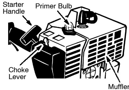 POULAN BC2400P - HOW TO START YOUR UNIT - 3