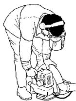 POULAN BP406 - TO STOP THE ENGINE - 1