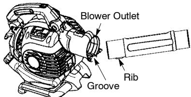 POULAN BVM210VS - BLOWER TUBE ASSEMBLY - 1