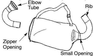 POULAN BVM210VS - VACUUM BAG ASSEMBLY - 1