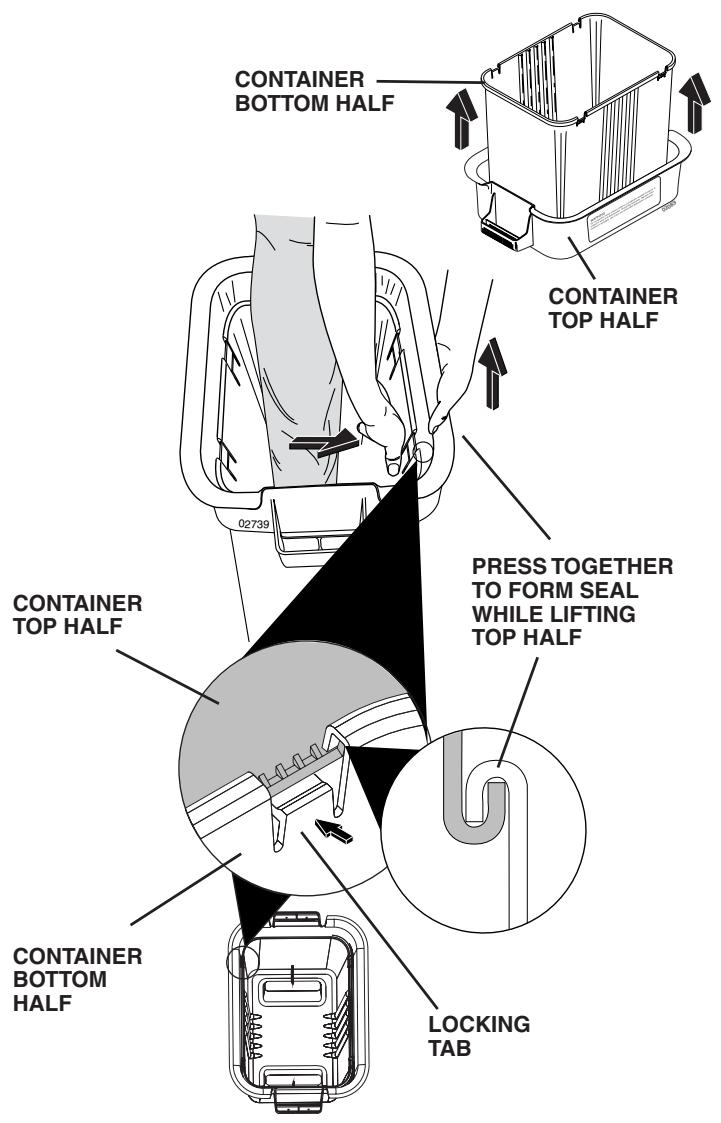 POULAN C38D - CONTAINER ASSEMBLY (See Fig. 6) No hardware required - 1