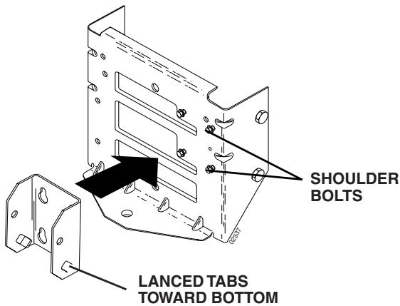 POULAN C38D - REAR MOUNTING BRACKET (See Figs. 2A, 2B & 2C) - 1