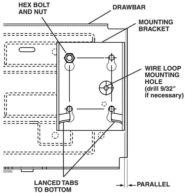 POULAN C38D - DRILL 4 HOLE BOLT PATTERN (See Figs. 13,14 & 15) - 3