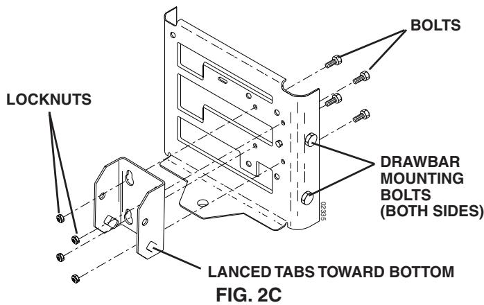 POULAN C38D - BOLTS AND LOCKNUTS (See Fig. 2C) - 1